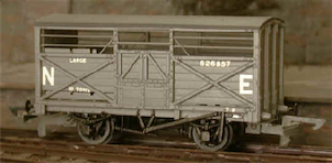 GE/LNER Large Cattle Van