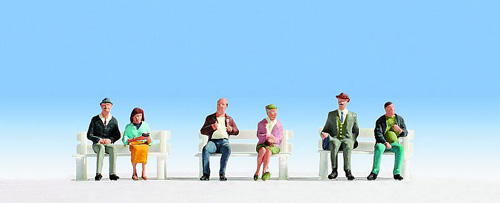 sitting passengers